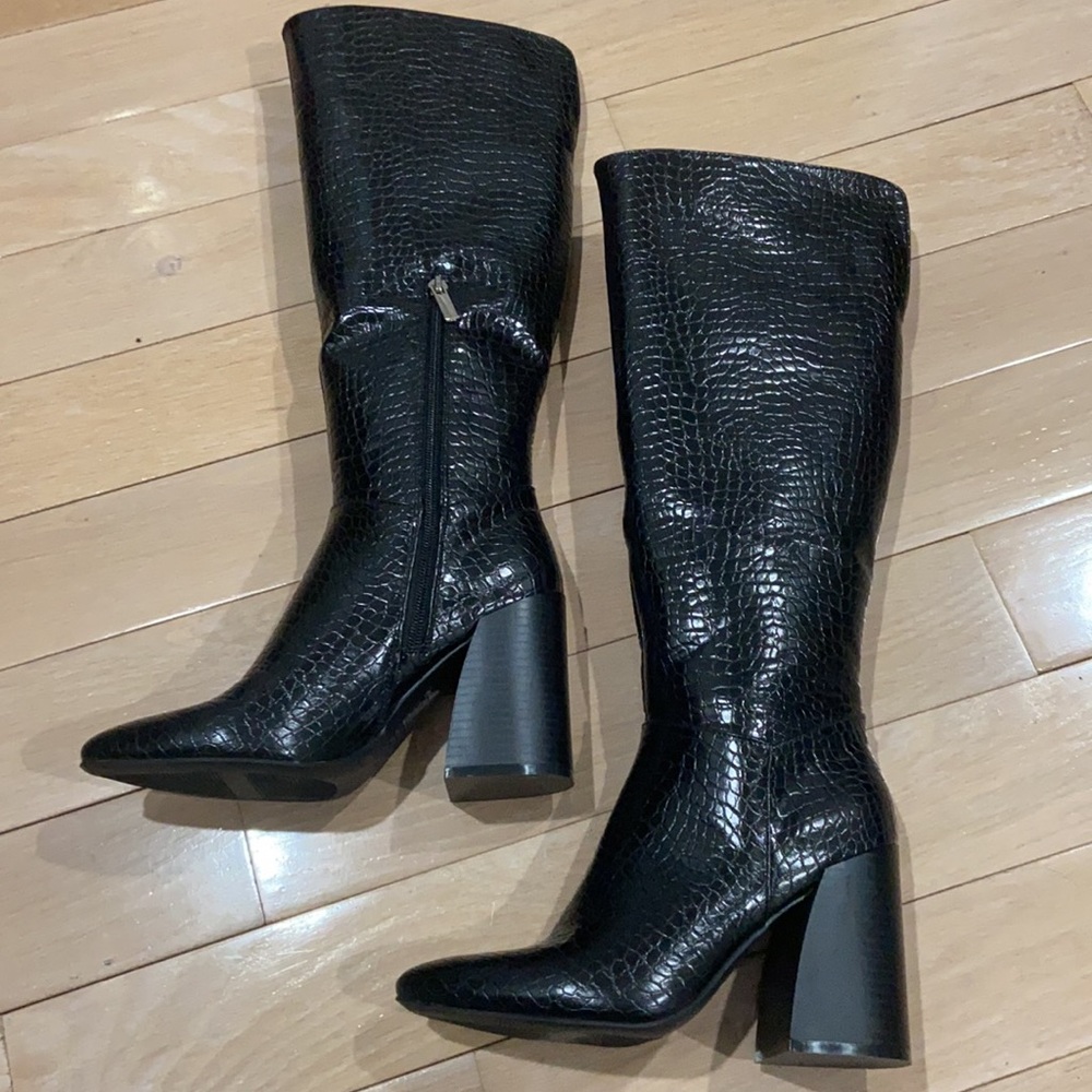 Knee high boots